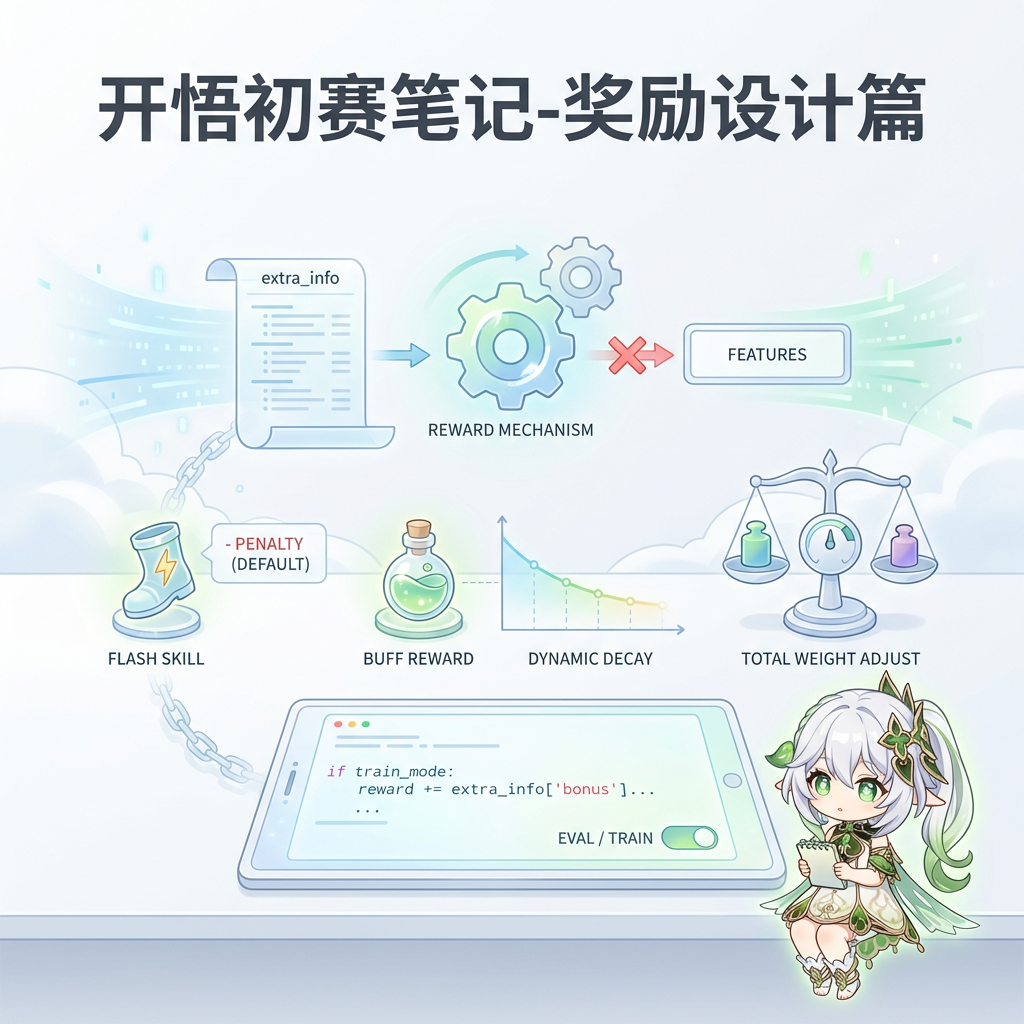 开悟初赛笔记-奖励设计篇