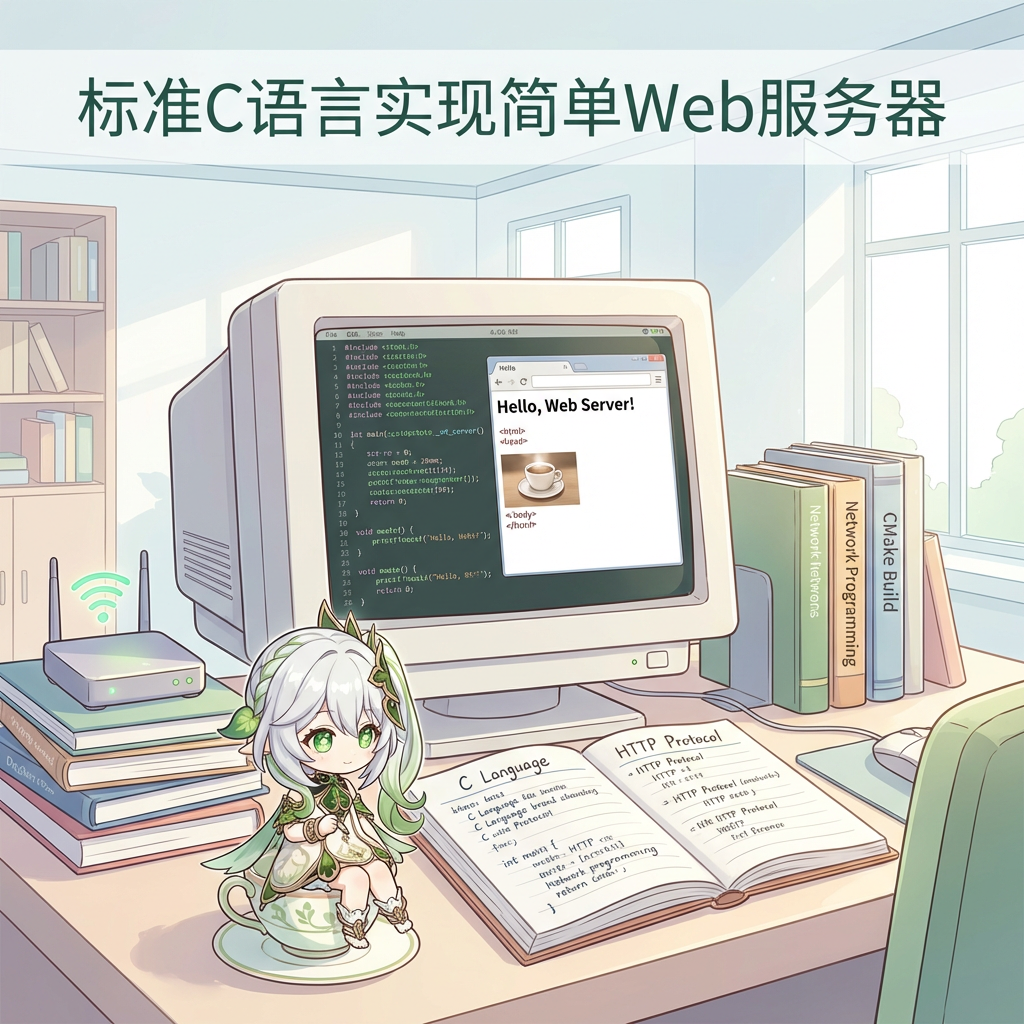标准C语言实现简单Web服务器